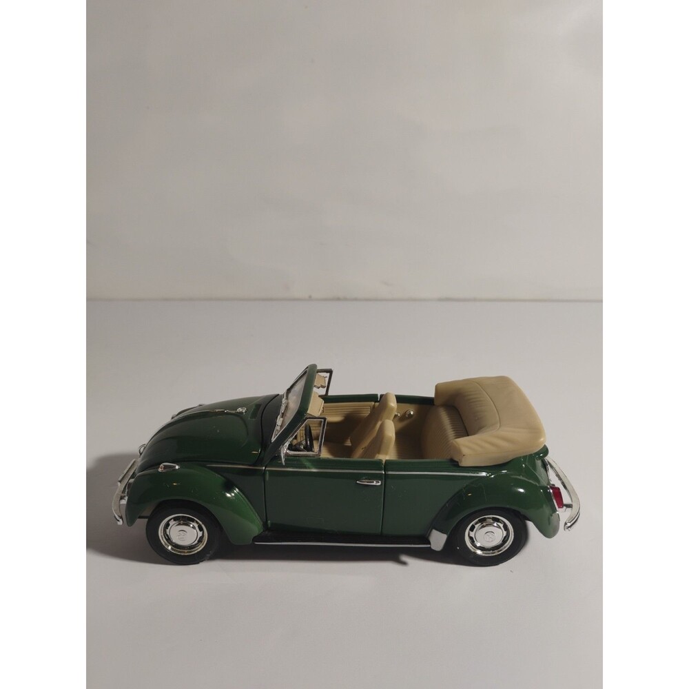 WELLY VOLKSWAGEN BEETLE CONVERTIBLE 1/24 DIECAST  Green